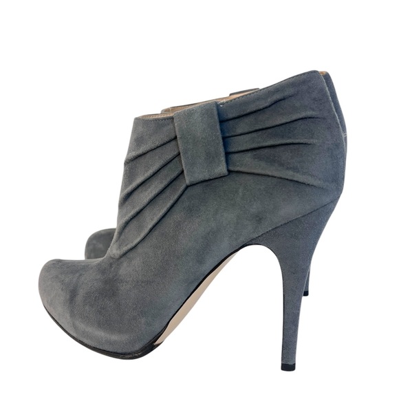 Valentino Garavani Shoes - Valentino Garavani gray suede platform ankle boots